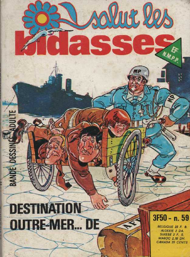 Scan de la Couverture Salut les Bidasses n 59